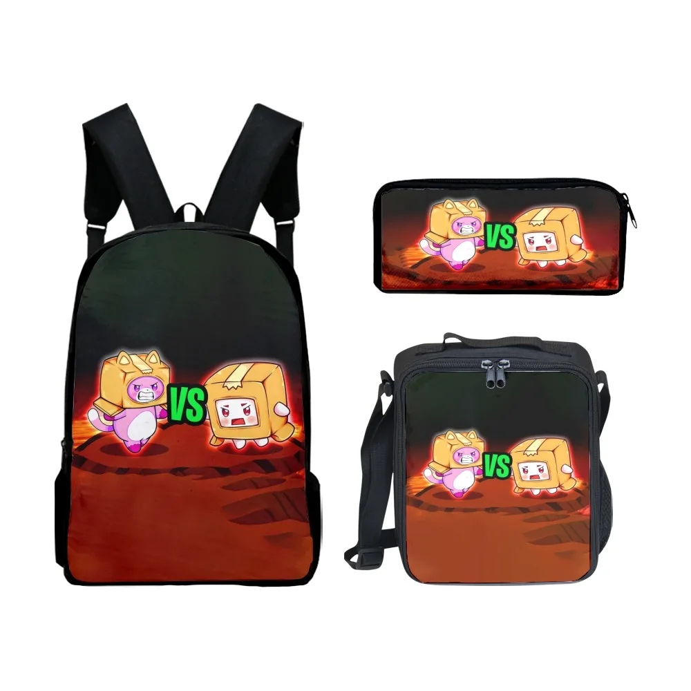 Cartoon Creative Fashion Classic Cool LankyBox 3D Print 3pcs/Set pupil School Bags Laptop Daypack Backpack Lunch bag Pencil Case
Cartoon Creative Fashion Classic Cool LankyBox 3D Print 3pcs/Set pupil School Bags Laptop Daypack Backpack Lunch bag Pencil Case