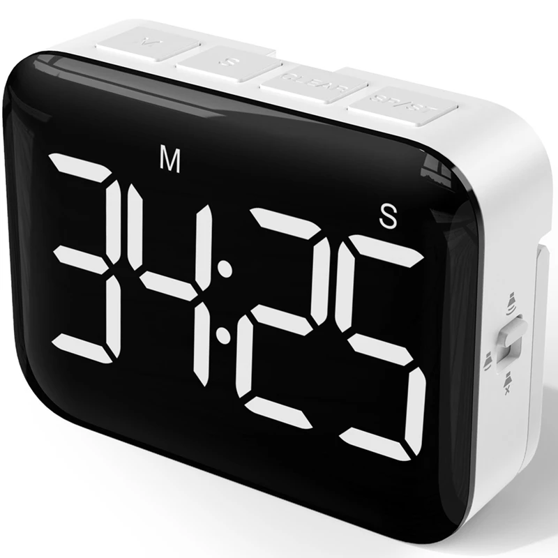 Digital Kitchen Timer For Cooking With Count Up Countdown, Digital Timer Battery Powered With Large Display For Kids
Digital Kitchen Timer For Cooking With Count Up Countdown, Digital Timer Battery Powered With Large Display For Kids