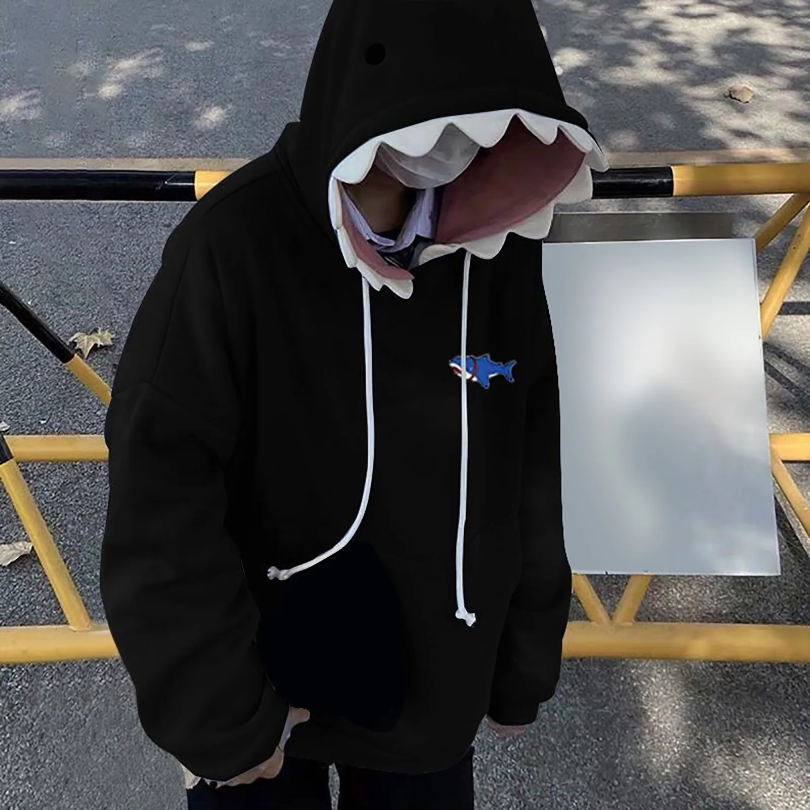 Женская милая толстовка с капюшоном в виде акулы, голубой Асимметричный топ с длинным рукавом и капюшоном в форме акулы, женские топы, футбо...
Женская милая толстовка с капюшоном в виде акулы, голубой Асимметричный топ с длинным рукавом и капюшоном в форме акулы, женские топы, футбо...