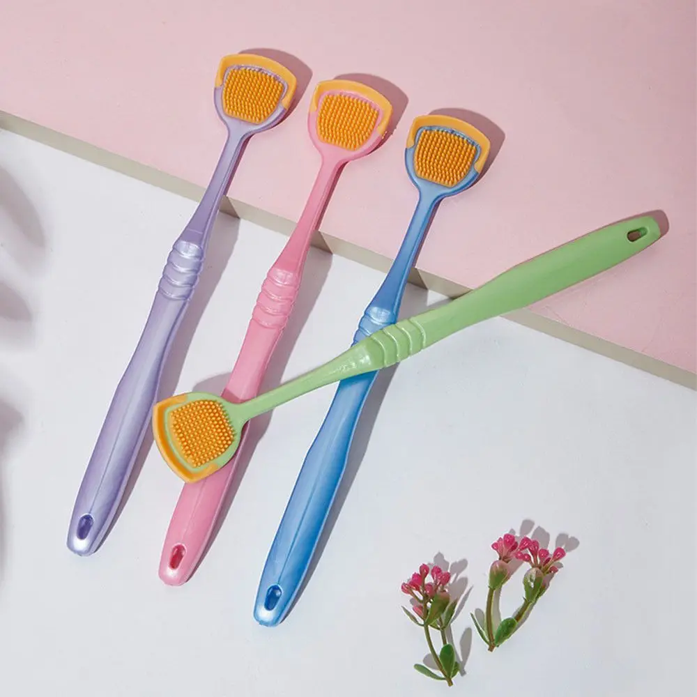 New Adults Dual Side Soft Silicone Dental Care Tools Cleaner Brush Scraper Oral Tongue Clean Breath Health Tool
New Adults Dual Side Soft Silicone Dental Care Tools Cleaner Brush Scraper Oral Tongue Clean Breath Health Tool