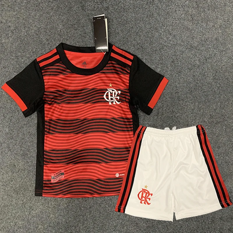 

Kids Men 2022 2023 Flamengo Camisa futebol kits ANDREAS E.RIBEIRO DAVID LUIZ DIEGO GABI B B.HENRIQUE GERSON 22 23 football sets