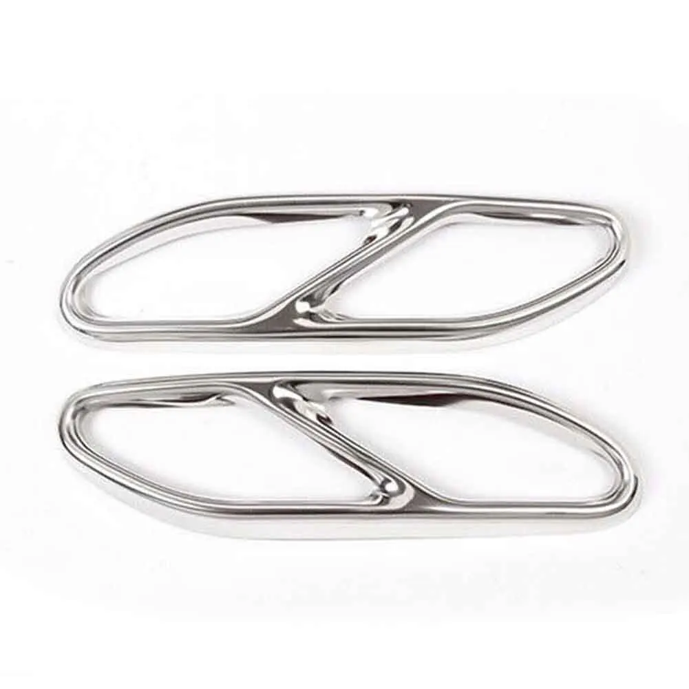 2pcs Stainless Steel Rear Exhaust Muffler Tip End Pipe Trim For Benz S-Class 18-2022 Exhaust Tip End Pipe Cover Equippments
2pcs Stainless Steel Rear Exhaust Muffler Tip End Pipe Trim For Benz S-Class 18-2022 Exhaust Tip End Pipe Cover Equippments