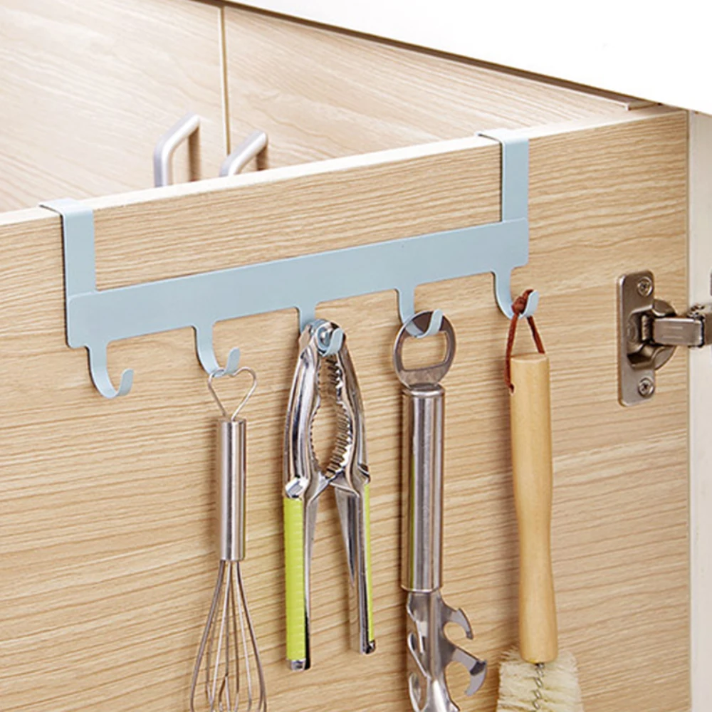 Punch-free Five-link Hooks Practical Save Space Avoid Scratching Clothes Bathroom Organizer Holder Over Door Hook Key Holder
Punch-free Five-link Hooks Practical Save Space Avoid Scratching Clothes Bathroom Organizer Holder Over Door Hook Key Holder