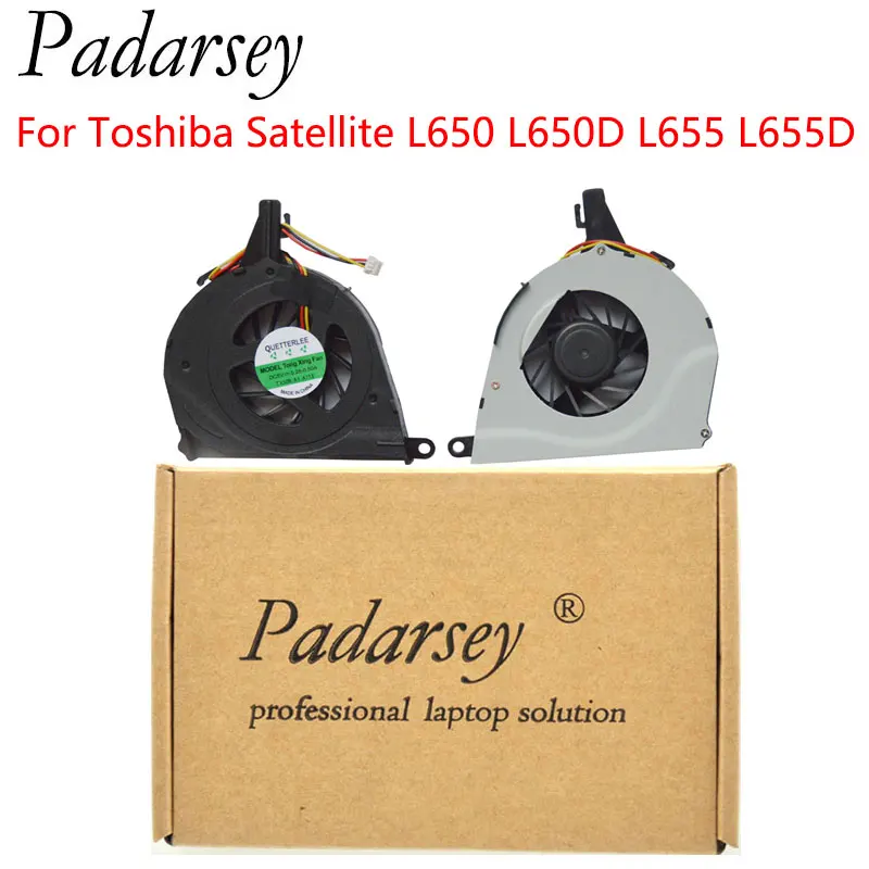 Padarsey Laptop CPU Cooling Fan Compatible for Toshiba Satellite L650 L650D L655 L655D Series AB8005HX-GB3 CWBL6A
Padarsey Laptop CPU Cooling Fan Compatible for Toshiba Satellite L650 L650D L655 L655D Series AB8005HX-GB3 CWBL6A