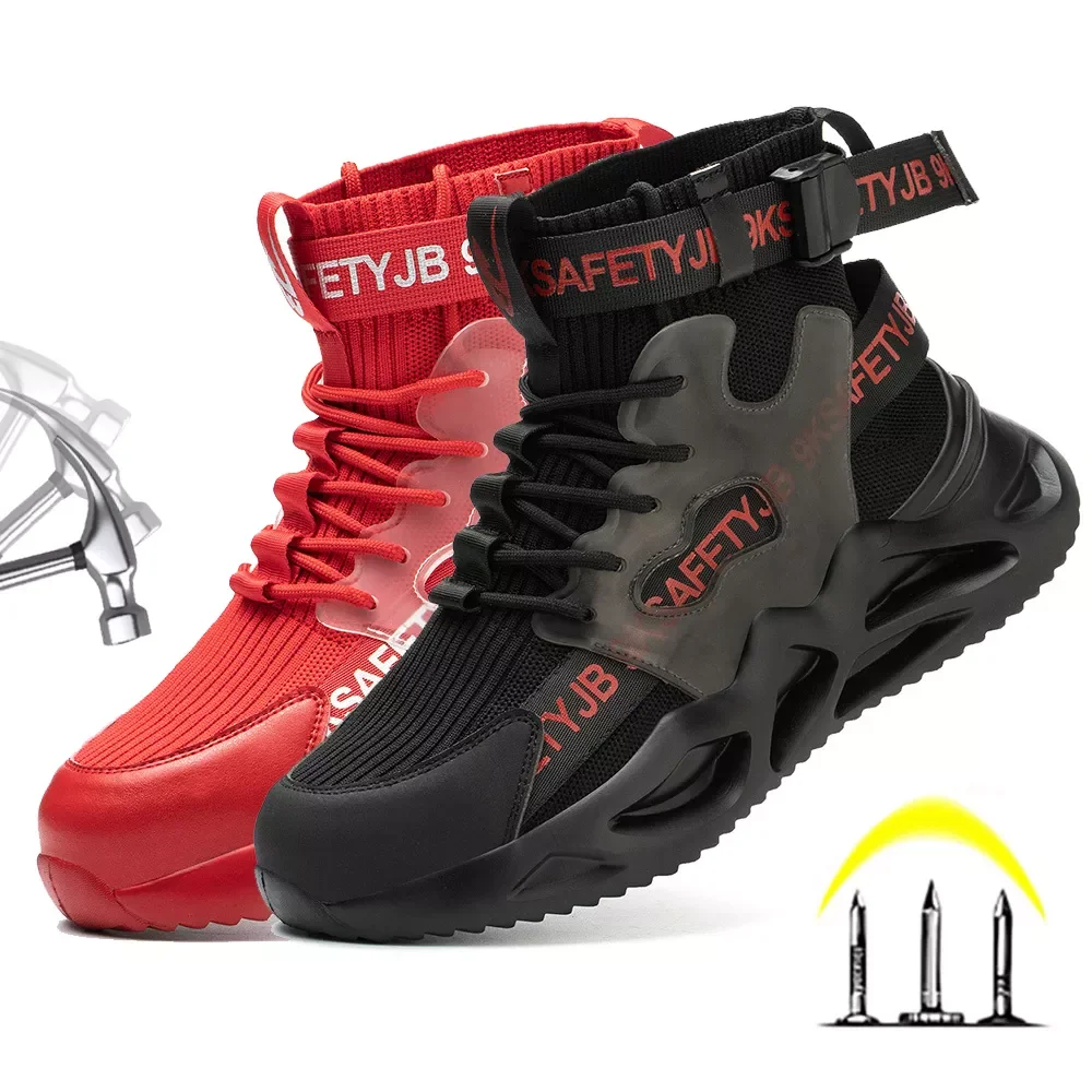 Lightweight Work Shoes with Steel Toe Safety Jogger Safty Shoes Non-slip Puncture Proof Steel Sole Work Boots Breathable
Lightweight Work Shoes with Steel Toe Safety Jogger Safty Shoes Non-slip Puncture Proof Steel Sole Work Boots Breathable