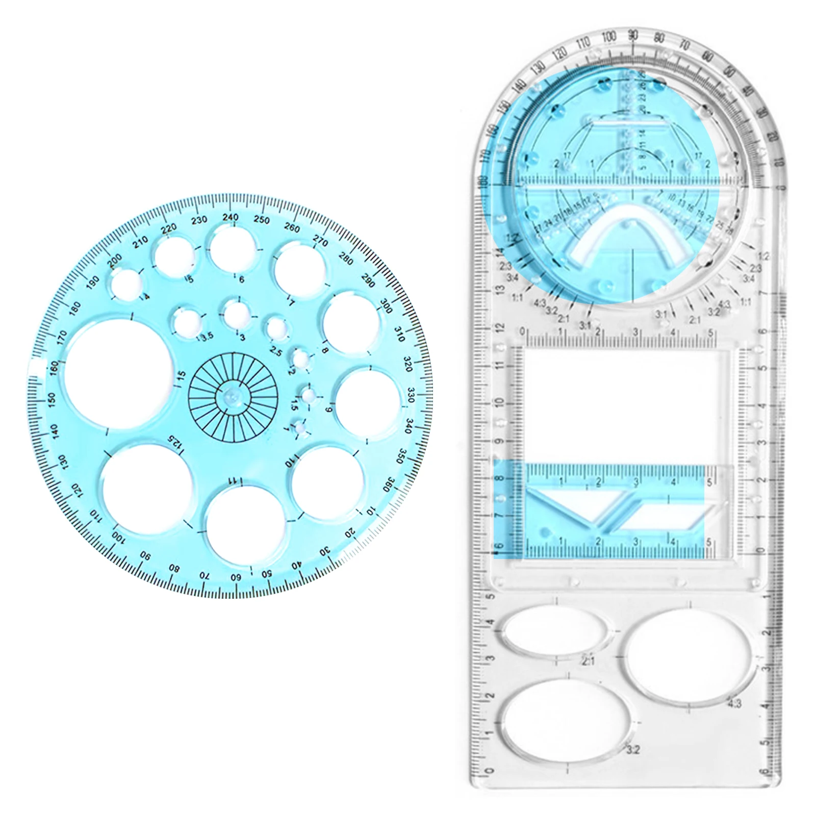 Newly Upgraded Multifunctional Geometric Ruler Drawing Template Measuring Tool Drawing Rulers Students School Office Supplies
Newly Upgraded Multifunctional Geometric Ruler Drawing Template Measuring Tool Drawing Rulers Students School Office Supplies