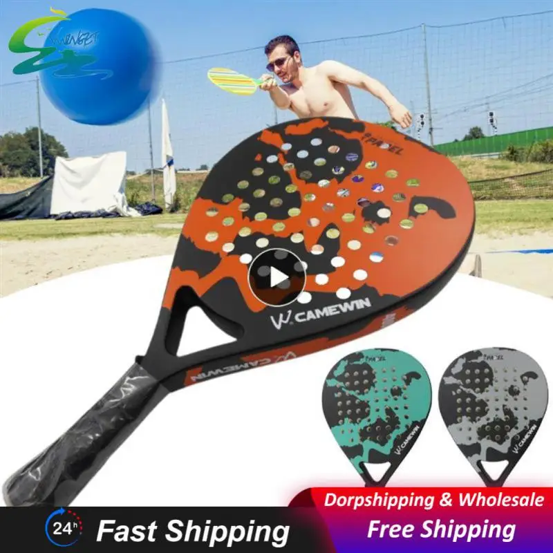 2021Adult Professional Full Carbon Beach Tennis Paddle Racket EVA Tennis Beach Racket Tennis Racket With Ball Grip Equipment
2021Adult Professional Full Carbon Beach Tennis Paddle Racket EVA Tennis Beach Racket Tennis Racket With Ball Grip Equipment