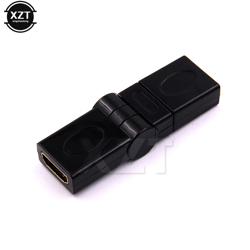 Адаптер-переходник с разъемом HDMI Мама-мама F/F для HDTV HDCP 90 вращающийся на 180