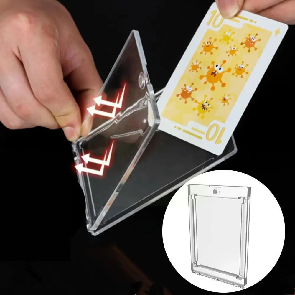 1pcs High Quality Protective Card Sleeve Collection Cards Protective For Yu-gi-oh Cards Star Cards Magic Cards S4z5
1pcs High Quality Protective Card Sleeve Collection Cards Protective For Yu-gi-oh Cards Star Cards Magic Cards S4z5
