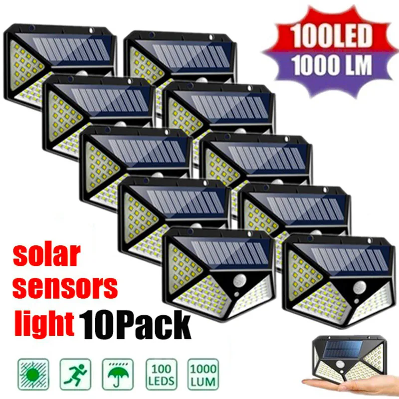 1/2/4/8/10PCS 100 LED Solar Power Wall Light Motion Sensor Waterproof Outdoor Garden Lamp
1/2/4/8/10PCS 100 LED Solar Power Wall Light Motion Sensor Waterproof Outdoor Garden Lamp
