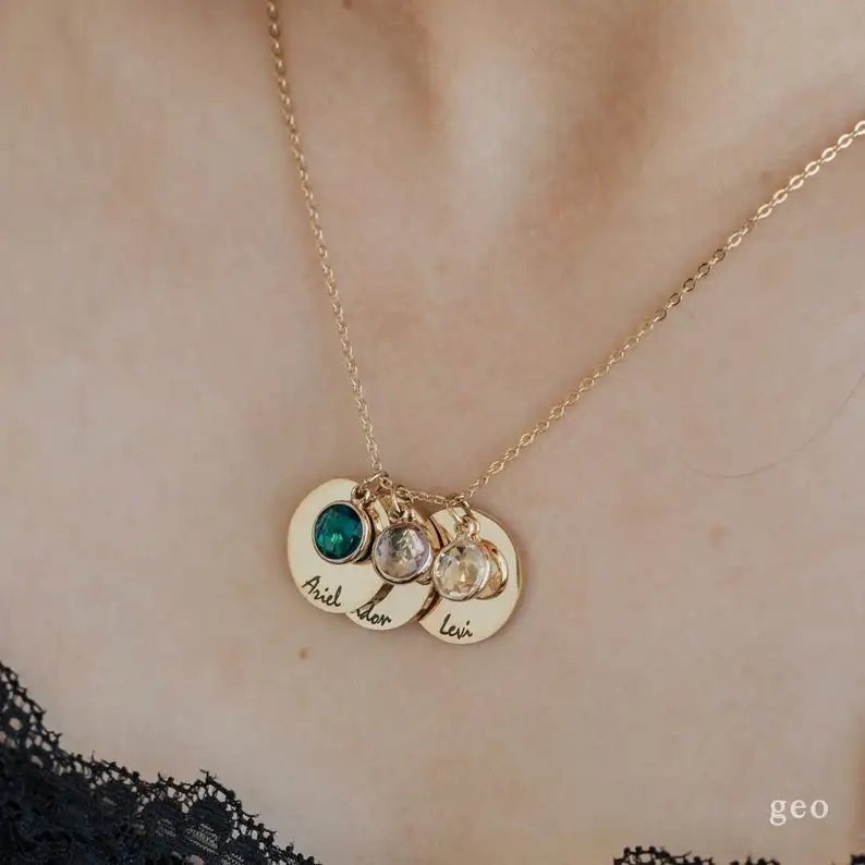 Personalized Gifts for Mom Gold Name Necklace Gift for Mom Mothers Birthstone Necklace Gift for Grandma Handmade Jewelry
Personalized Gifts for Mom Gold Name Necklace Gift for Mom Mothers Birthstone Necklace Gift for Grandma Handmade Jewelry