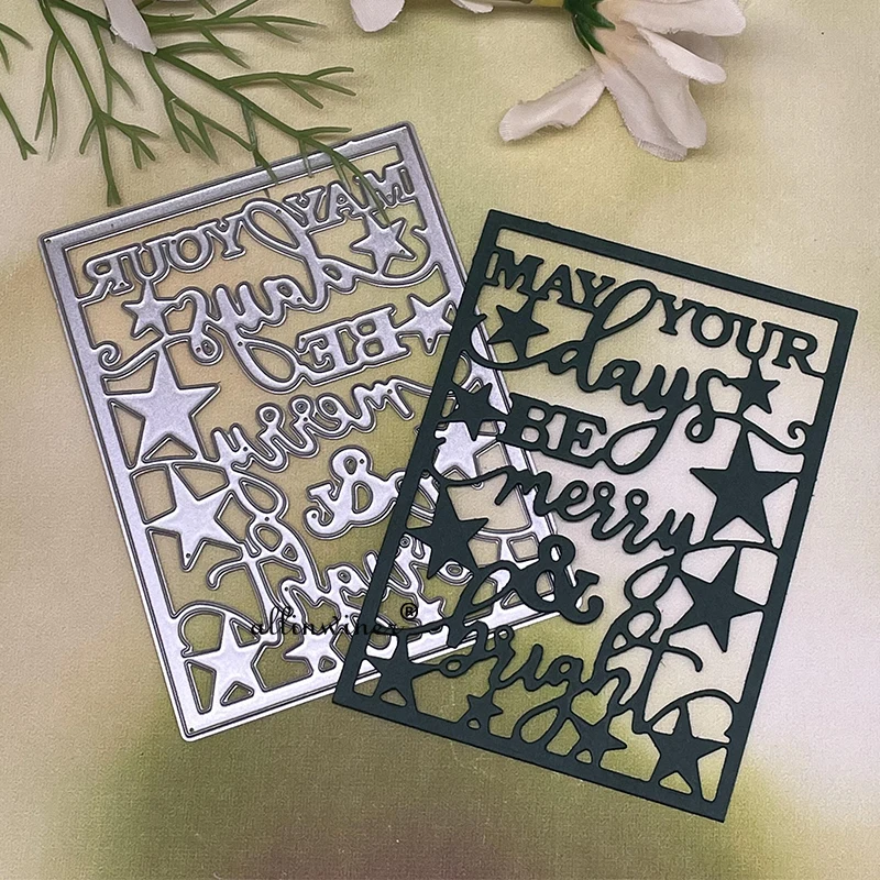 Новые рождественские пожелания рамка Сделай Сам ремесло металлическая высечка для скрапбукинга ремесленный шаблон трафаретные штампы
Новые рождественские пожелания рамка Сделай Сам ремесло металлическая высечка для скрапбукинга ремесленный шаблон трафаретные штампы