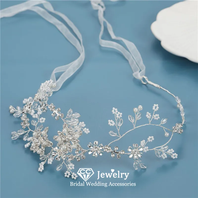 CC Women Hairbands Wedding Hair Accessories Bridal Headpiece Engagement Hairwear Flower Shape Headdress Pearl Headband Gift M392
CC Women Hairbands Wedding Hair Accessories Bridal Headpiece Engagement Hairwear Flower Shape Headdress Pearl Headband Gift M392
