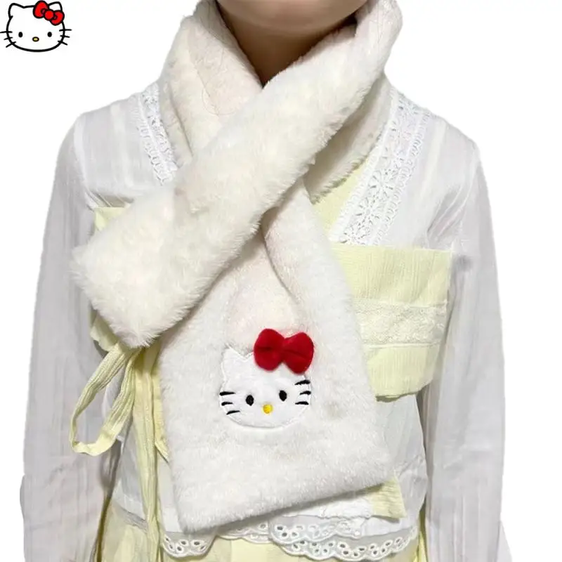 Sanrioed Hello Kitty Scarfs Women Winter Warm Thicken Nood Scarves Fashion Cute Cartoon Ladies Scarf Outdoor Korean Style Plush
Sanrioed Hello Kitty Scarfs Women Winter Warm Thicken Nood Scarves Fashion Cute Cartoon Ladies Scarf Outdoor Korean Style Plush
