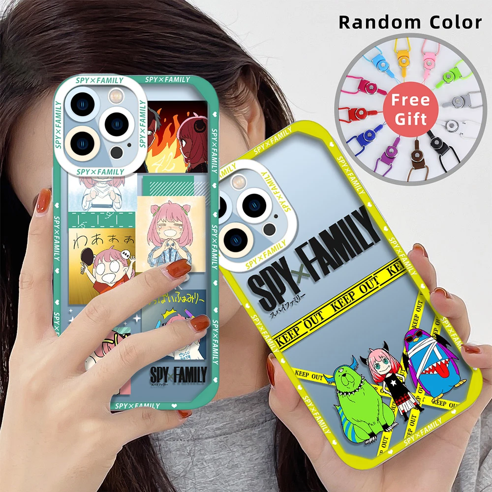 Anime Phone Case for iPhone 13 12 Mini 11 Pro Max XS X XR 7 8 Plus SE 2020 Transparent Soft TPU Cover Cartoon SPY X FAMILY Fanda
Anime Phone Case for iPhone 13 12 Mini 11 Pro Max XS X XR 7 8 Plus SE 2020 Transparent Soft TPU Cover Cartoon SPY X FAMILY Fanda
