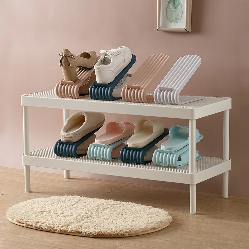 1 PC Double Layer Shoe Rack Organizer Adjustable Shoes Storage Rack Stand Shelf Support Slot Closet Space Saving Household 2022
1 PC Double Layer Shoe Rack Organizer Adjustable Shoes Storage Rack Stand Shelf Support Slot Closet Space Saving Household 2022