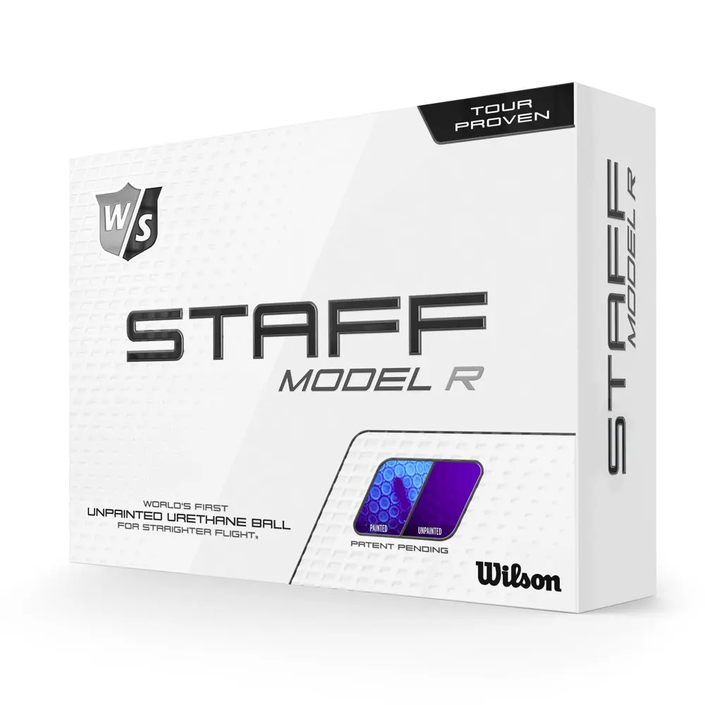 

Staff Model Raw Golf Balls, 1 Dozen - Matte White