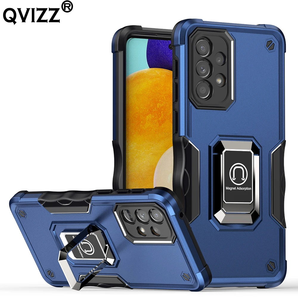 Case for Samsung Galaxy A72 4G 5G Car Magnetic Ring Holder Luxury Armor Shockproof Soft Silicone Edges Phone Cover SamsungA72
Case for Samsung Galaxy A72 4G 5G Car Magnetic Ring Holder Luxury Armor Shockproof Soft Silicone Edges Phone Cover SamsungA72