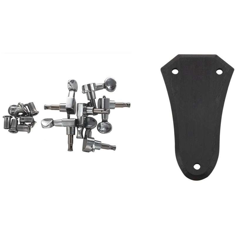 1Pc Acoustic Guitar Ebony Truss Rod Cover Plate Guitar With Electric Guitar String 6 Right-Hand Tuner String 6R
1Pc Acoustic Guitar Ebony Truss Rod Cover Plate Guitar With Electric Guitar String 6 Right-Hand Tuner String 6R