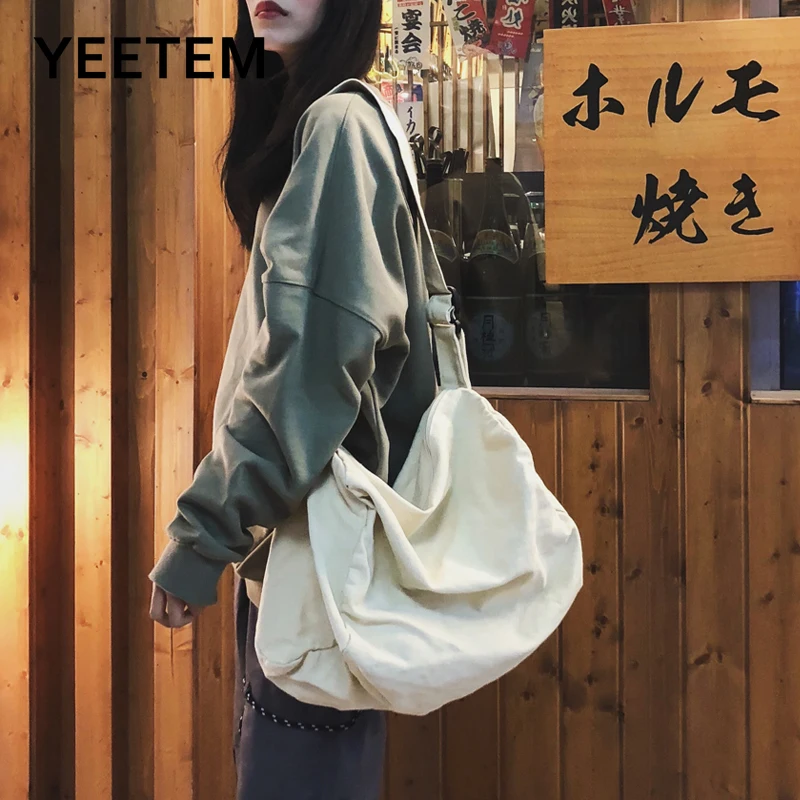 Canvas Bags For Women 2020 Japanese Korean Literary Female Shoulder Bag Student School Crossbody Bag Large Capacity Ins Style
Canvas Bags For Women 2020 Japanese Korean Literary Female Shoulder Bag Student School Crossbody Bag Large Capacity Ins Style