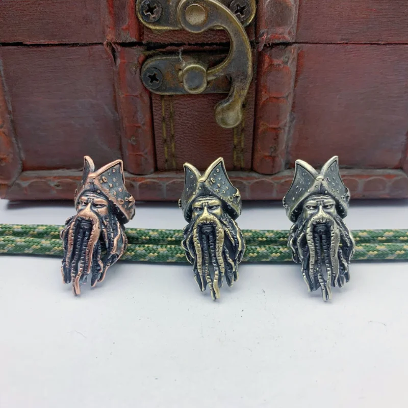 Copper Octopus Knife Beads Rope Pendant Brass Skull Paracord Beads Key Rings Accessories
Copper Octopus Knife Beads Rope Pendant Brass Skull Paracord Beads Key Rings Accessories