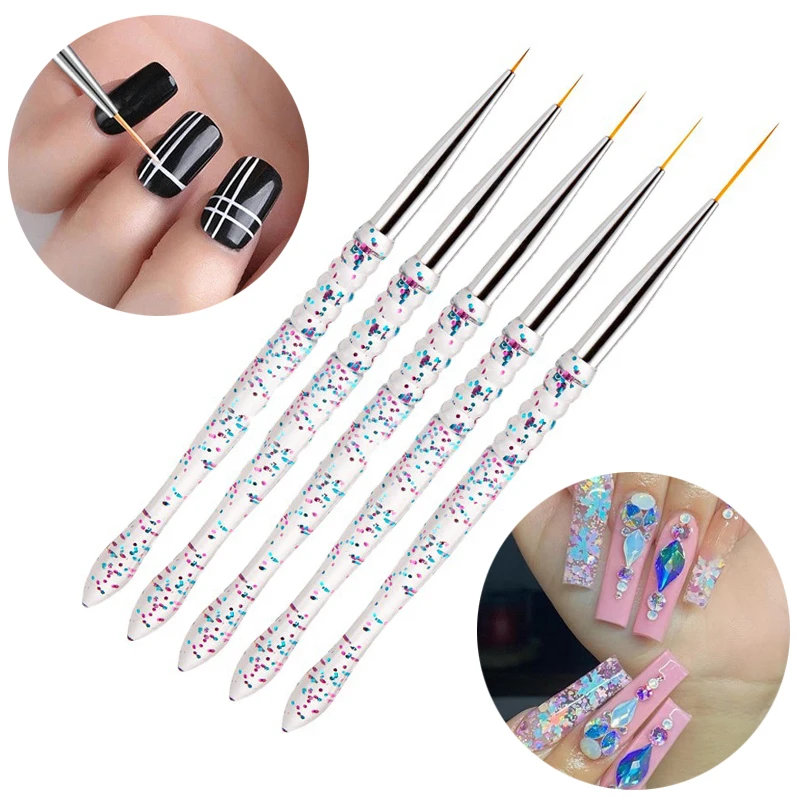 Sdotter 5Pcs Nail Art Tools Varnish Uv Gel Polish Dotting Tools Rhinestone Picker Manicure Drawing Painting Pen Nail Markers Pen
Sdotter 5Pcs Nail Art Tools Varnish Uv Gel Polish Dotting Tools Rhinestone Picker Manicure Drawing Painting Pen Nail Markers Pen