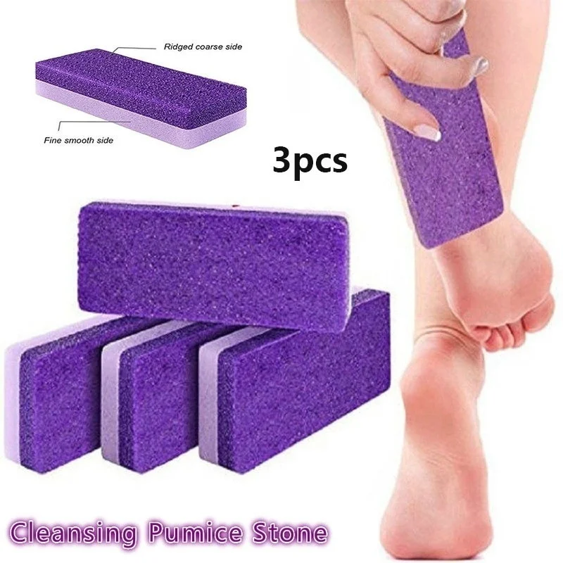 3pcs Grinding stone Exfoliator Pedicure Tool Foot Pumice Stone Block Callus Remover Scrubber Hard Skin Remover Cleaner Purple
3pcs Grinding stone Exfoliator Pedicure Tool Foot Pumice Stone Block Callus Remover Scrubber Hard Skin Remover Cleaner Purple