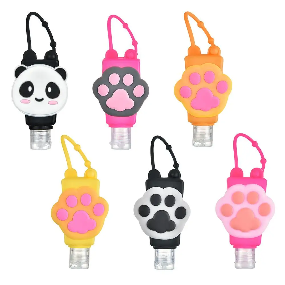 6pcs Cartoon Silicone Liquid Refillable Bottles Set Childrens Liquid Empty Bottle Portable Hanging Bottle Outdoor Travel
6pcs Cartoon Silicone Liquid Refillable Bottles Set Childrens Liquid Empty Bottle Portable Hanging Bottle Outdoor Travel
