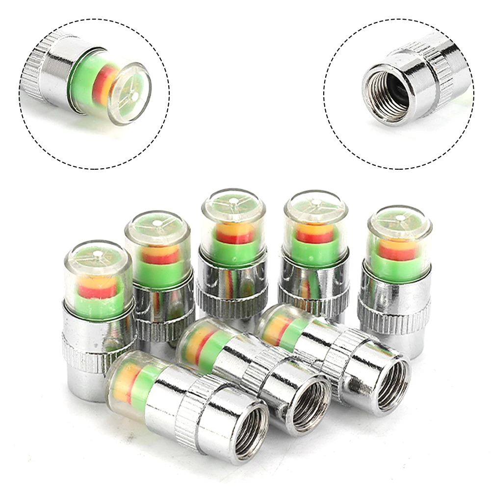 Tire Pressure Indicator Valve Universal Car Tyre Monitor System Tire Pressur Silver W/Sensor Indicator Universal
Tire Pressure Indicator Valve Universal Car Tyre Monitor System Tire Pressur Silver W/Sensor Indicator Universal
