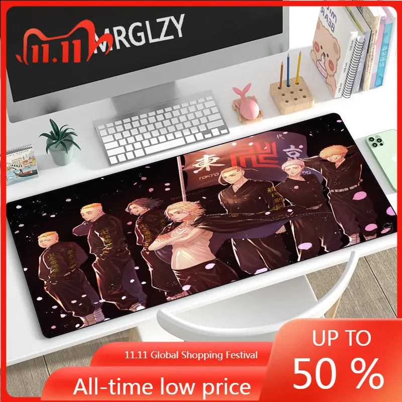 40*90cm Multi-size XXL Mouse Pad Carpets Anime Tokyo Revengers Mousepads Large Keyboard MouseMat Mousepad Desk Mats for Laptop
40*90cm Multi-size XXL Mouse Pad Carpets Anime Tokyo Revengers Mousepads Large Keyboard MouseMat Mousepad Desk Mats for Laptop
