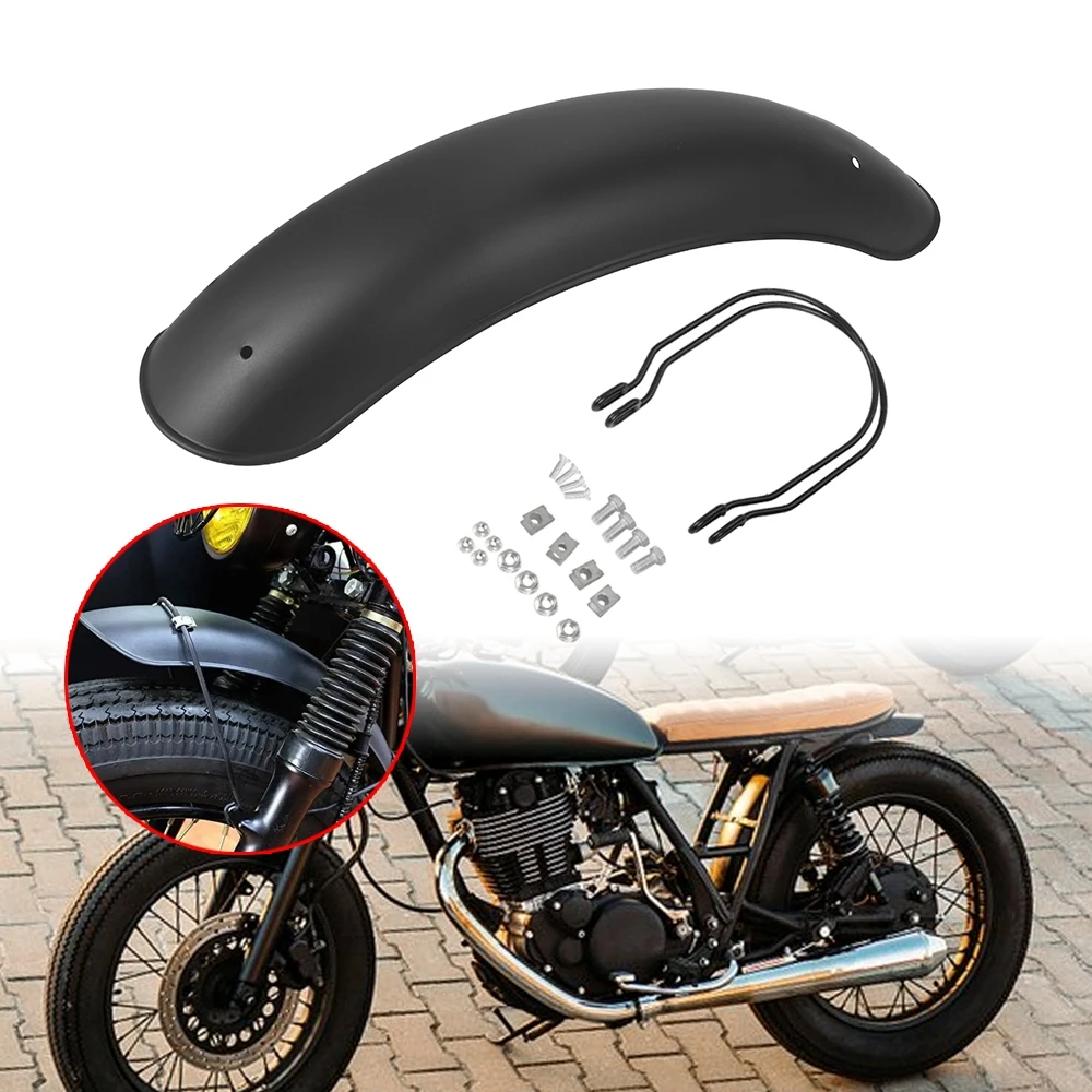 Универсальная защита переднего крыла мотоцикла для Harley Honda Yamaha Suzuki Cafe Racer MOTO, брызговик
Универсальная защита переднего крыла мотоцикла для Harley Honda Yamaha Suzuki Cafe Racer MOTO, брызговик