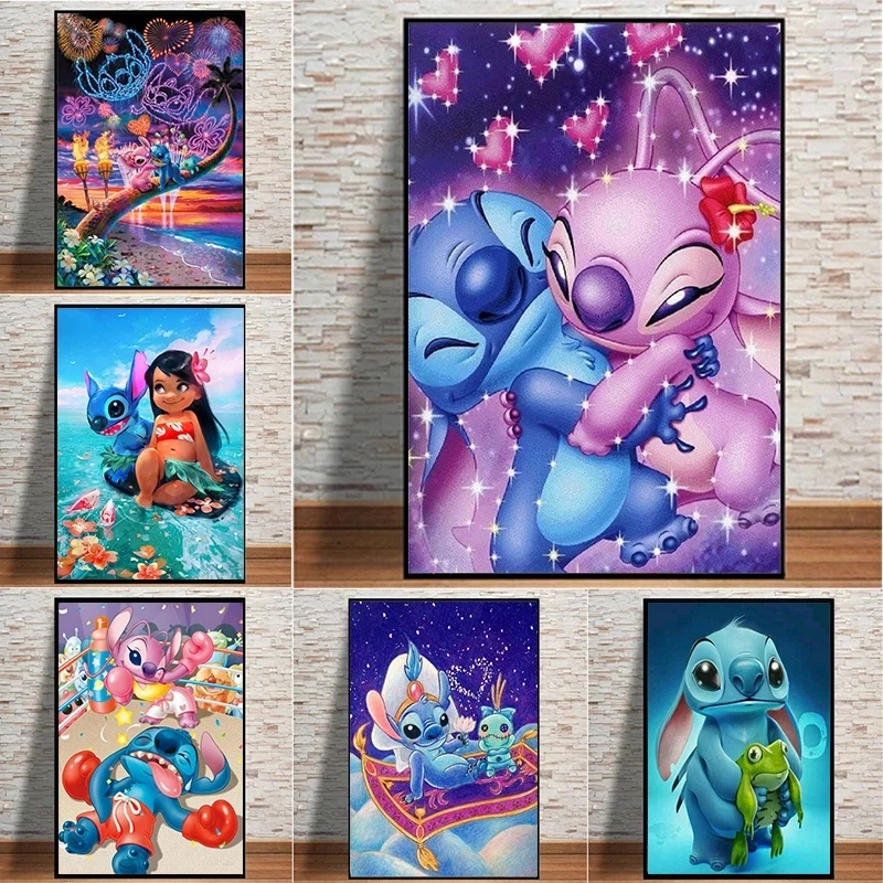 Cartoon Home Decor Disney Canvas Lilo Pictures Stitch Wall Art Paintings Prints Modern Modular Cute Poster Living Room No Frame
Cartoon Home Decor Disney Canvas Lilo Pictures Stitch Wall Art Paintings Prints Modern Modular Cute Poster Living Room No Frame