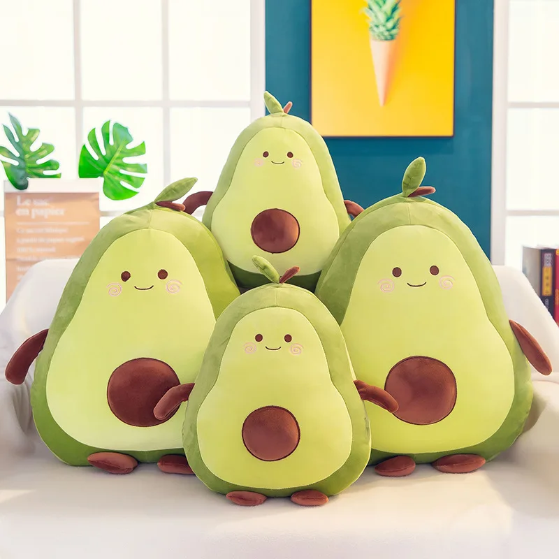 30CM Cute Stuffed Avocado Doll Plush Toy Soft Toys cushion Bunny Kid Pillow Doll Birthday Gifts for Kids Baby Accompany Sleep 
30CM Cute Stuffed Avocado Doll Plush Toy Soft Toys cushion Bunny Kid Pillow Doll Birthday Gifts for Kids Baby Accompany Sleep