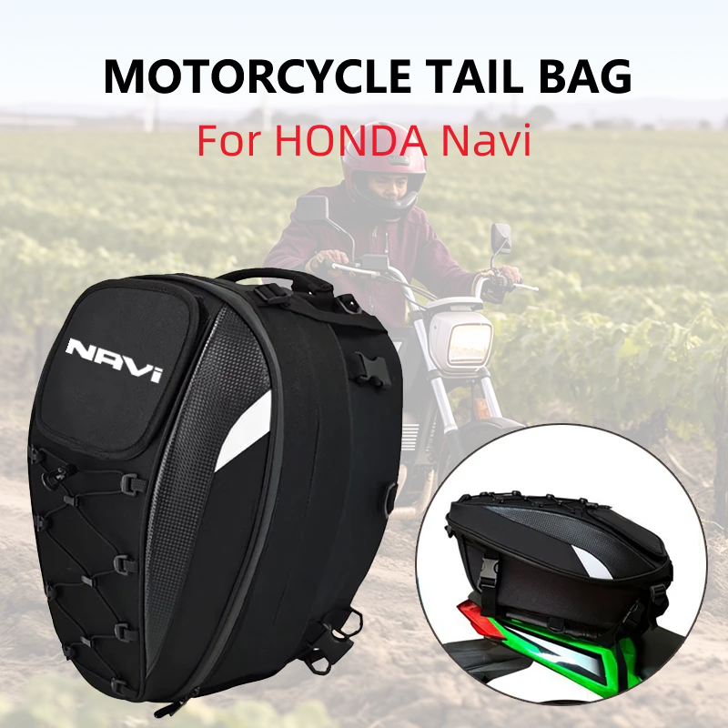 Motorcycle Tail Bag For HONDA DREAMWING Navi 110 Navi 2016-2022 Waterproof Large Capacity Multifunction Helmet Motocross
Motorcycle Tail Bag For HONDA DREAMWING Navi 110 Navi 2016-2022 Waterproof Large Capacity Multifunction Helmet Motocross