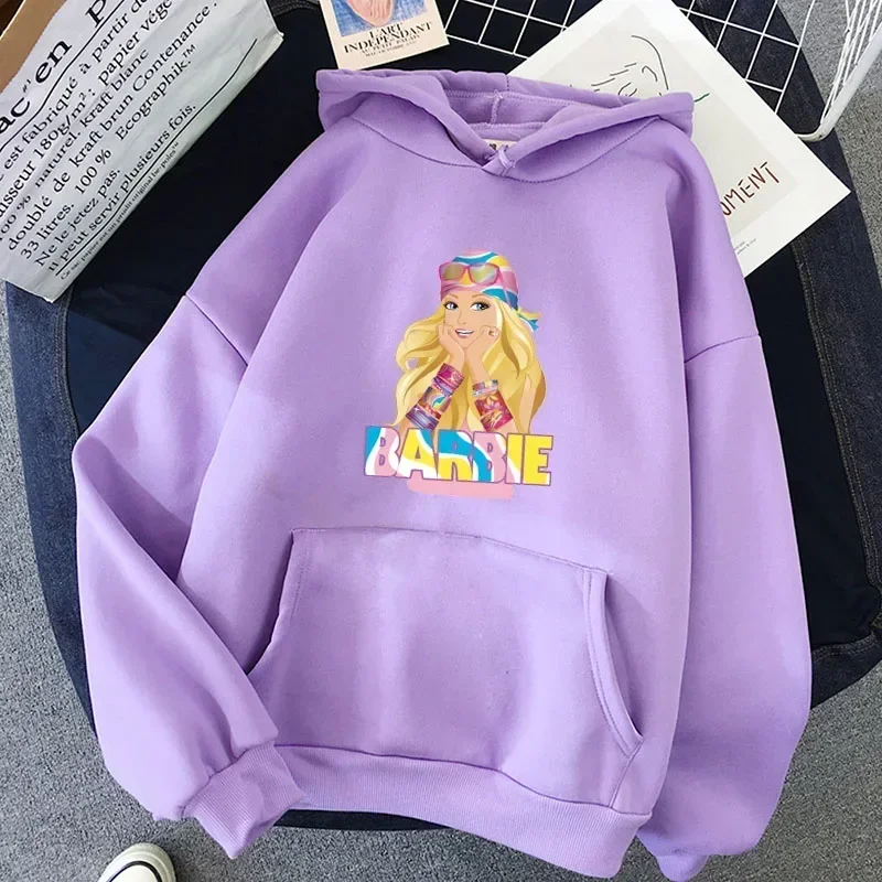 Barbie Long Sleeved Hoodies Anime Cute Hooded Casual Prints Letter Sweatshirt Autumn Pullover Trendy Letter Print Birthday Gift
Barbie Long Sleeved Hoodies Anime Cute Hooded Casual Prints Letter Sweatshirt Autumn Pullover Trendy Letter Print Birthday Gift