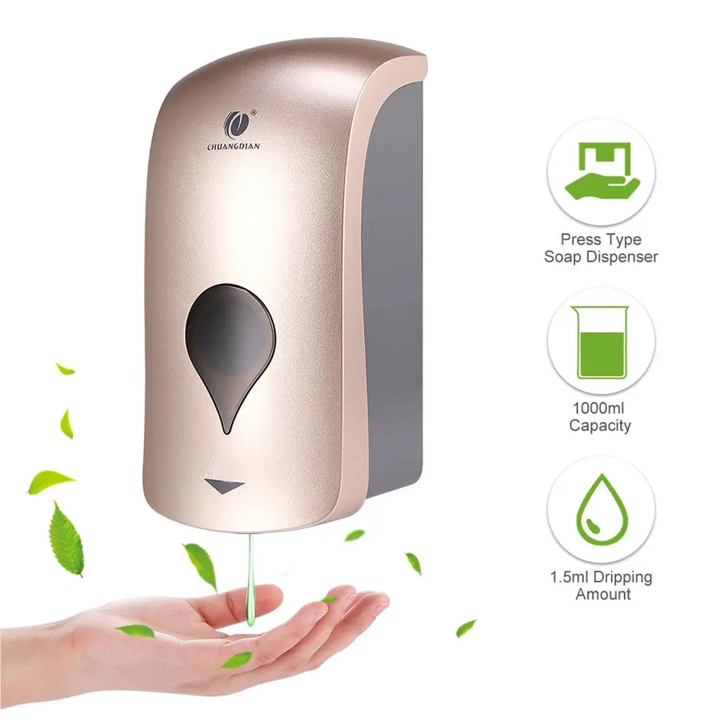 Soap Dispenser Wall Mounted Single Head Wall Soap Dispenser Shower Gel Liquid Shampoo Dispenser Holder 1000ML
Soap Dispenser Wall Mounted Single Head Wall Soap Dispenser Shower Gel Liquid Shampoo Dispenser Holder 1000ML