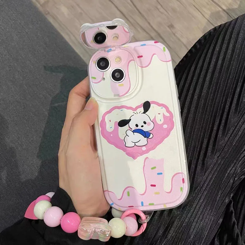Kawaii Sanrio Pochacco Cartoon Stand Phone Case for Iphone 13 12 11 Pro Max Mini Xr Xs Max Couple Shockproof Soft Cover Gift
Kawaii Sanrio Pochacco Cartoon Stand Phone Case for Iphone 13 12 11 Pro Max Mini Xr Xs Max Couple Shockproof Soft Cover Gift