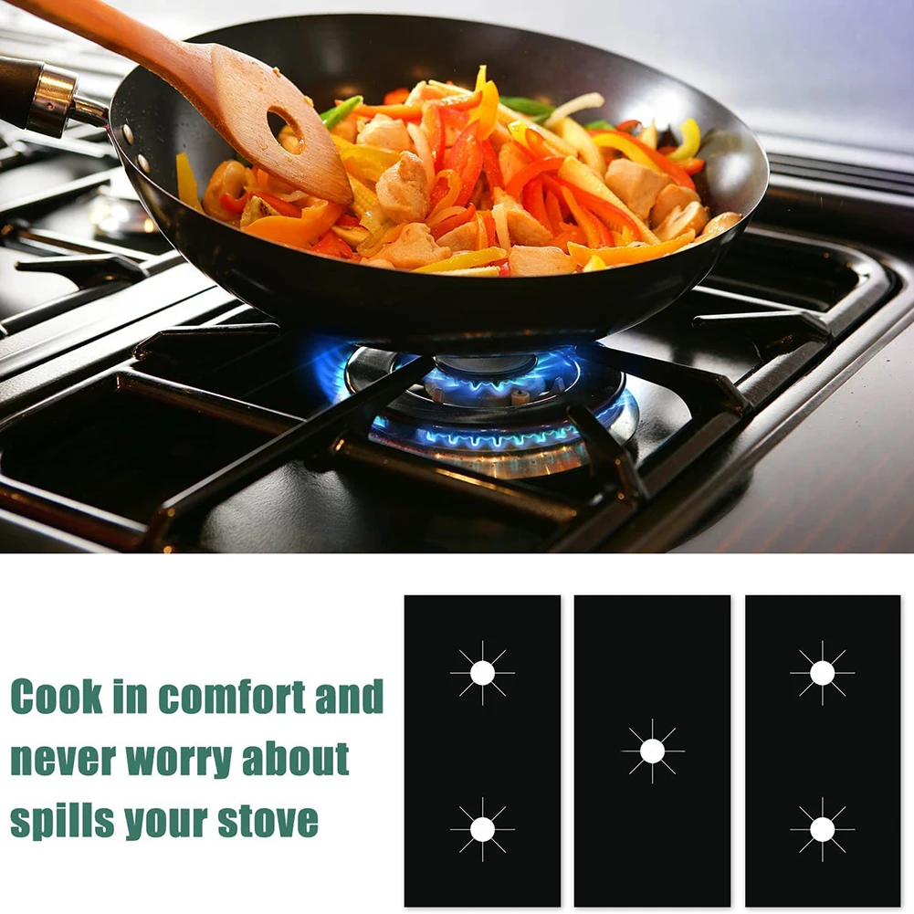 5-hole Gas Stove Pad Stove Burner Cover Non-stick Reusable Stovetop Burner Liner Protector Gas Range Protection Cleaning Pad
5-hole Gas Stove Pad Stove Burner Cover Non-stick Reusable Stovetop Burner Liner Protector Gas Range Protection Cleaning Pad
