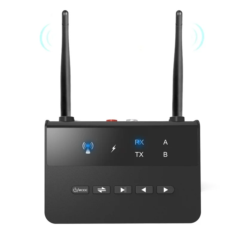 New 80M Bluetooth 5.0 RCA Transmitter Receiver Aptx HD LL Music Audio Wireless Adapter 3.5mm AUX Jack for TV PC Car Headphones
New 80M Bluetooth 5.0 RCA Transmitter Receiver Aptx HD LL Music Audio Wireless Adapter 3.5mm AUX Jack for TV PC Car Headphones