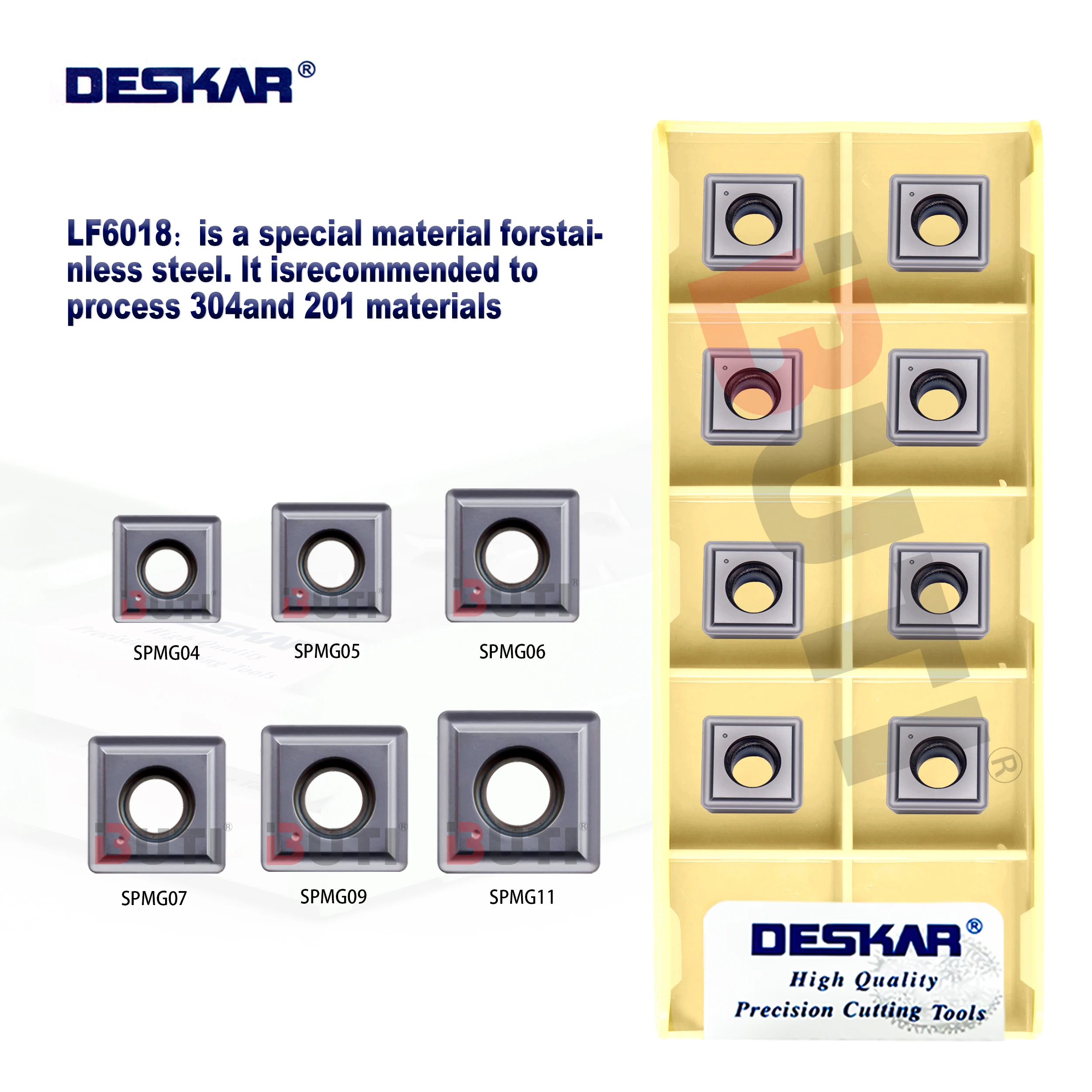 DESKAR100% оригинальный SPMG050204 SPMG060204 SPMG07T308 SPMG090408 SPMG110408 TG LF6018 серия U дрель лезвия из нержавеющей стали
DESKAR100% оригинальный SPMG050204 SPMG060204 SPMG07T308 SPMG090408 SPMG110408 TG LF6018 серия U дрель лезвия из нержавеющей стали