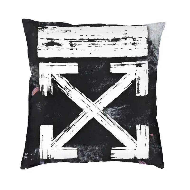 Nordic Style Black Camo Off X Cushion Covers 45x45 Polyester Pattern Pillow Case for Sofa Square Pillowcase Home Decor
Nordic Style Black Camo Off X Cushion Covers 45x45 Polyester Pattern Pillow Case for Sofa Square Pillowcase Home Decor