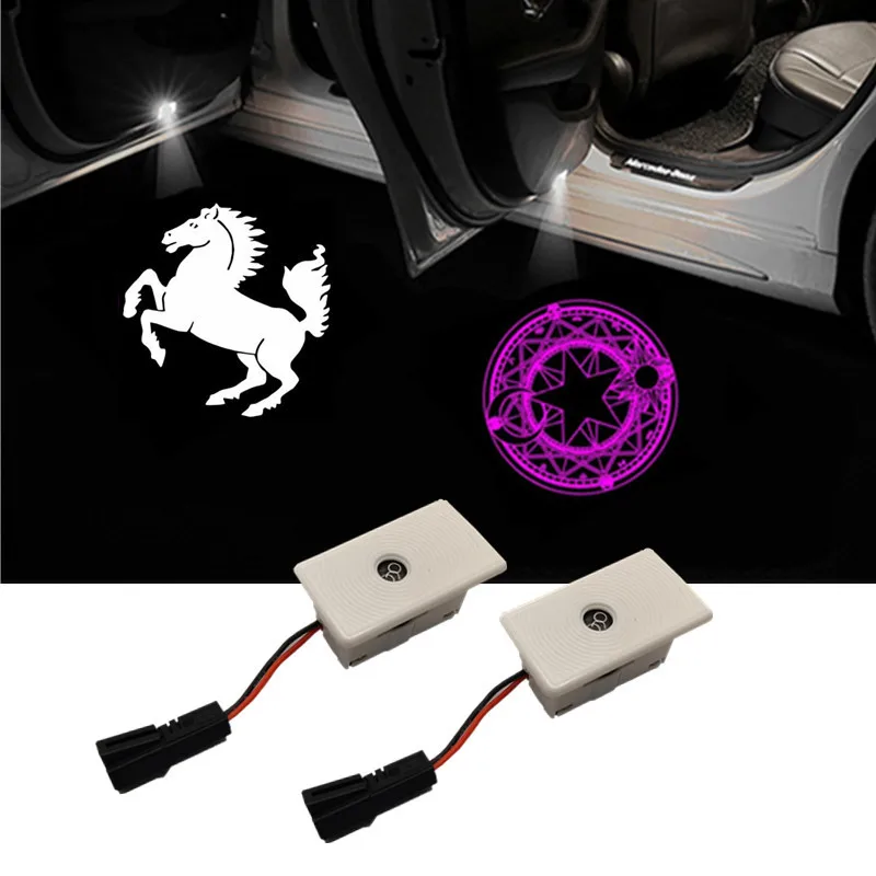 2 шт., светодиодный проектор для дверей автомобиля, с логотипом
2 шт., светодиодный проектор для дверей автомобиля, с логотипом