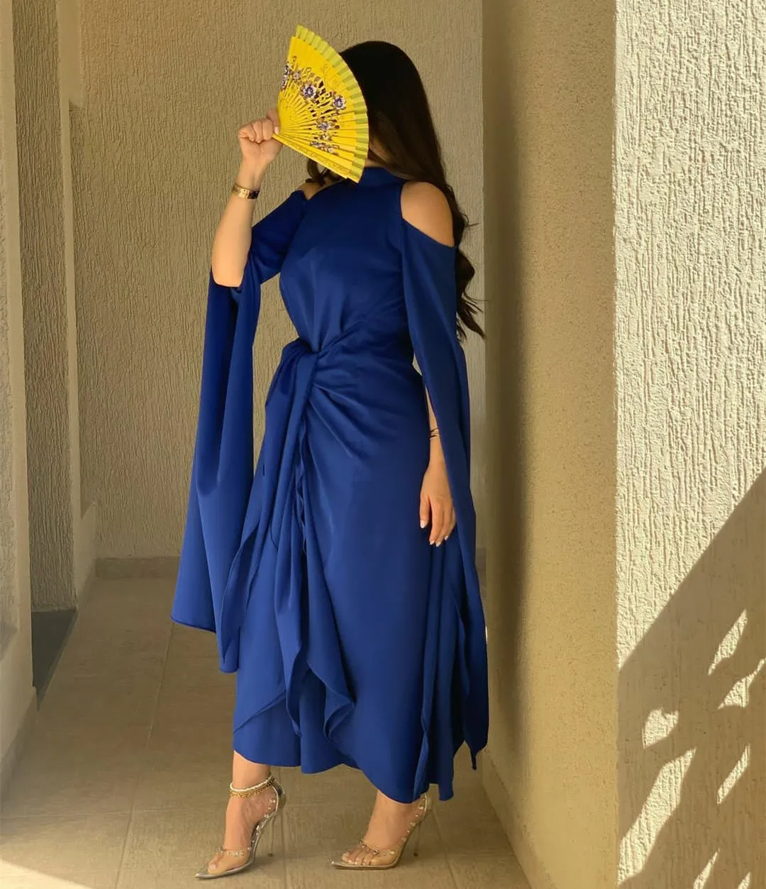 Elegant Short Royal Blue Muslim Party Evening Dresses with Pleats A-Line High Neck Zipper Prom Dress Abendkleid Robes de Soirée
Elegant Short Royal Blue Muslim Party Evening Dresses with Pleats A-Line High Neck Zipper Prom Dress Abendkleid Robes de Soirée