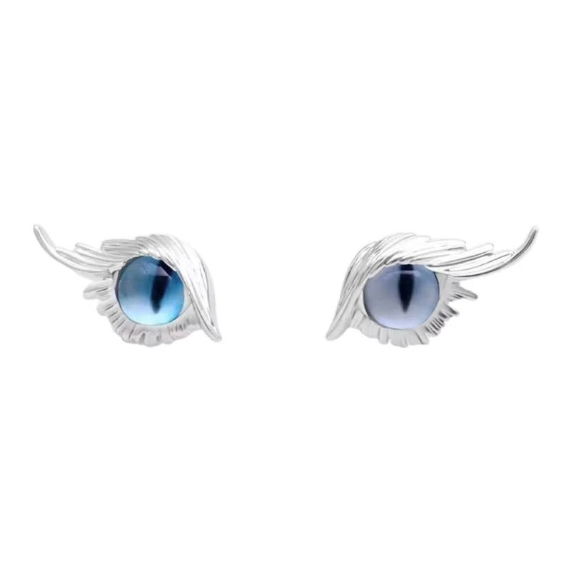 Niche Design Cat Eye Advanced Temperament Fashion Trend Sweet and Cool Earrings 
Niche Design Cat Eye Advanced Temperament Fashion Trend Sweet and Cool Earrings