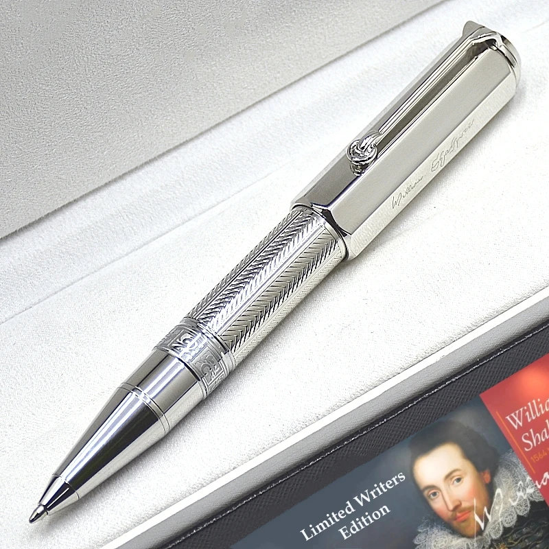 

New Limited Writers Edition William Signature Ballpoint Pen MB Top High Quality Stationery Office Writing Ball Pens 6836/9000