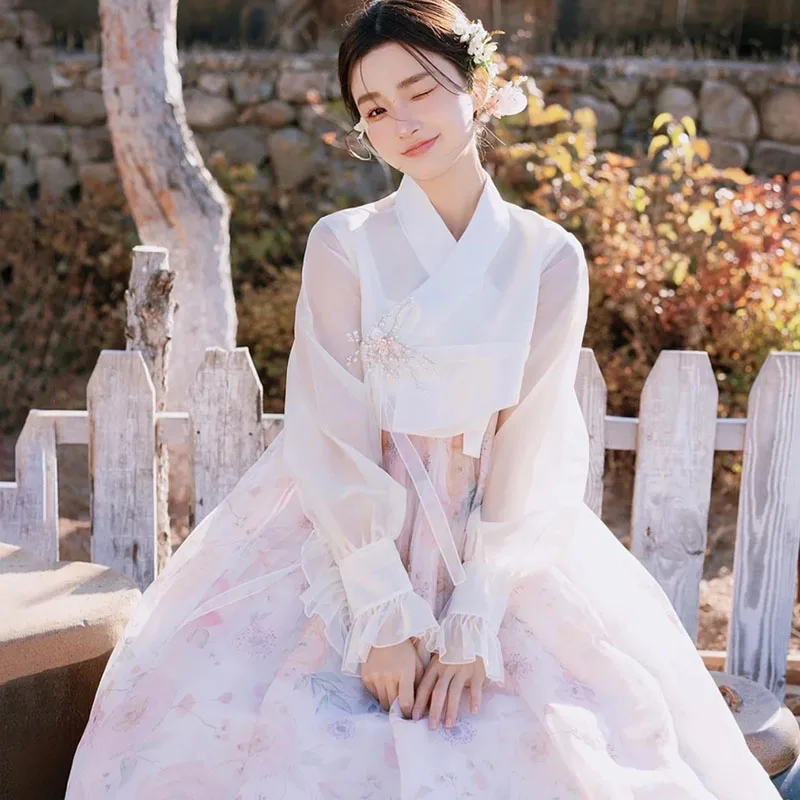 Hanbok Clothes Women Traditional Costume Korean Dress Modernized Improved Korean Court National Dance Cosplay Dresses Hanbok 한복
Hanbok Clothes Women Traditional Costume Korean Dress Modernized Improved Korean Court National Dance Cosplay Dresses Hanbok 한복