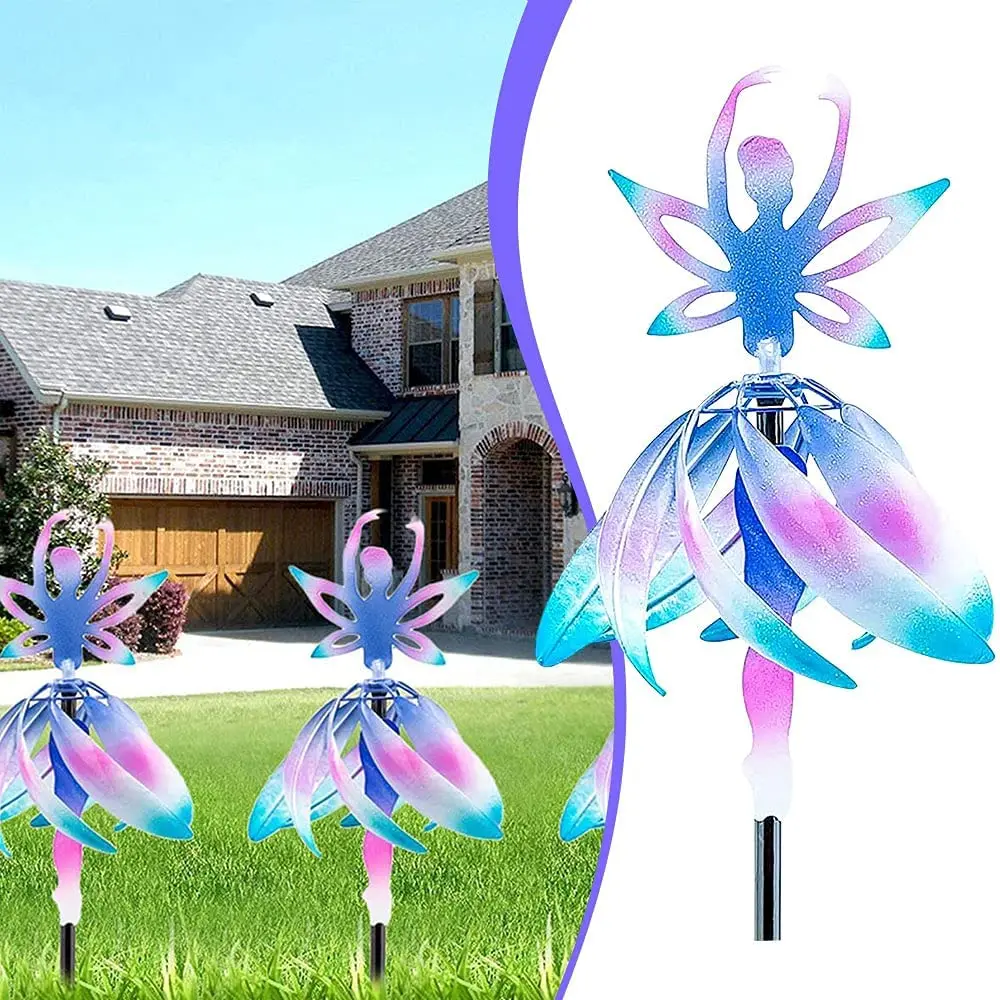 Rotating Girl Wind Chimes Color-changing Ballet Spinning Girl Ornament Gradient Ribbon Pole Outdoor Garden Decoration Supplies
Rotating Girl Wind Chimes Color-changing Ballet Spinning Girl Ornament Gradient Ribbon Pole Outdoor Garden Decoration Supplies