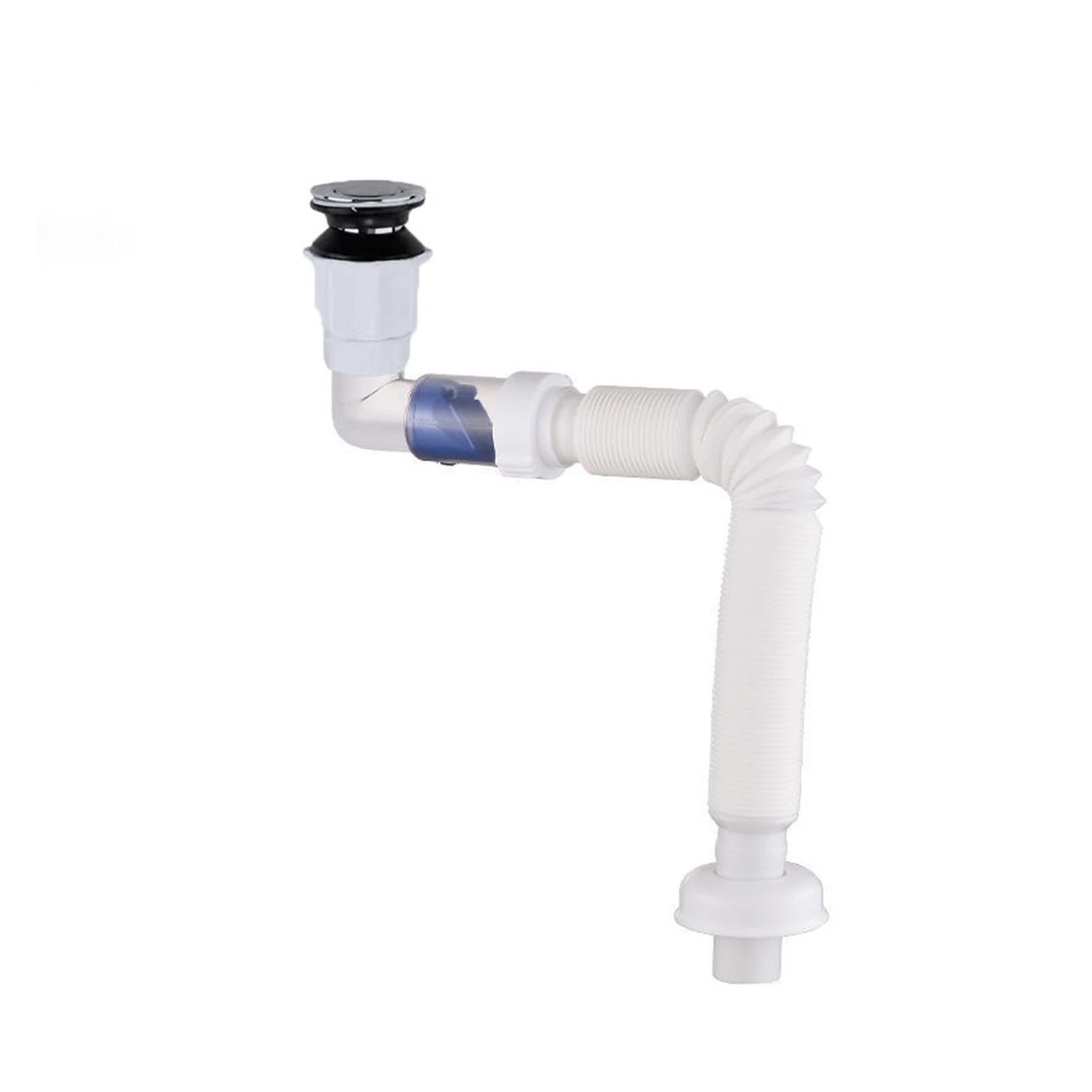 Sink Drain Pipe Flexible Sink Drain Pipe Quick Drainage And Anti-Odor Design Adjustable P Trap For Kitchen Sink Drain & Garbage
Sink Drain Pipe Flexible Sink Drain Pipe Quick Drainage And Anti-Odor Design Adjustable P Trap For Kitchen Sink Drain & Garbage