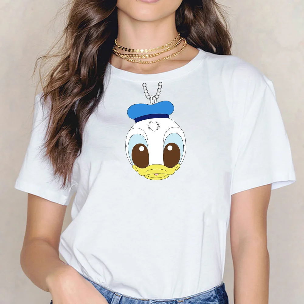 Summer New Female T-Shirt High Quality Top Tee Four Seasons Disney White Women T Shirt Angel Print Necklace Pattern Short Sleeve
Summer New Female T-Shirt High Quality Top Tee Four Seasons Disney White Women T Shirt Angel Print Necklace Pattern Short Sleeve