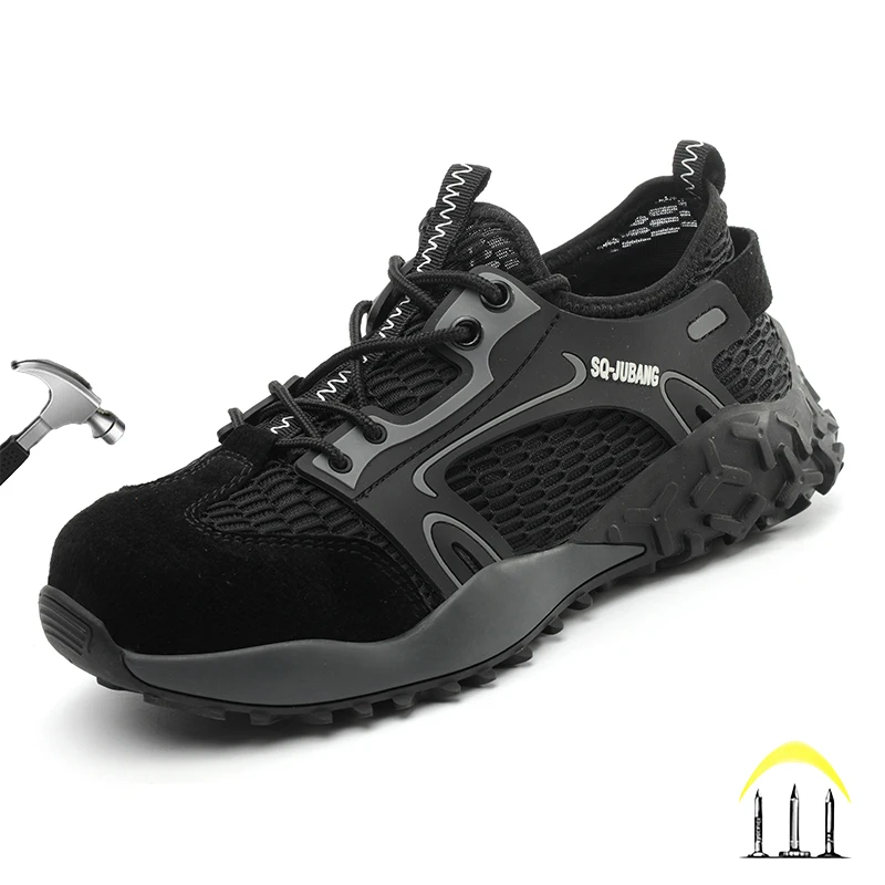 CHNMR Steel Toe Safety Shoes for Men Women Lightweight Working Sneakers Puncture Proof Work Shoes Construction Men Safety Work
CHNMR Steel Toe Safety Shoes for Men Women Lightweight Working Sneakers Puncture Proof Work Shoes Construction Men Safety Work